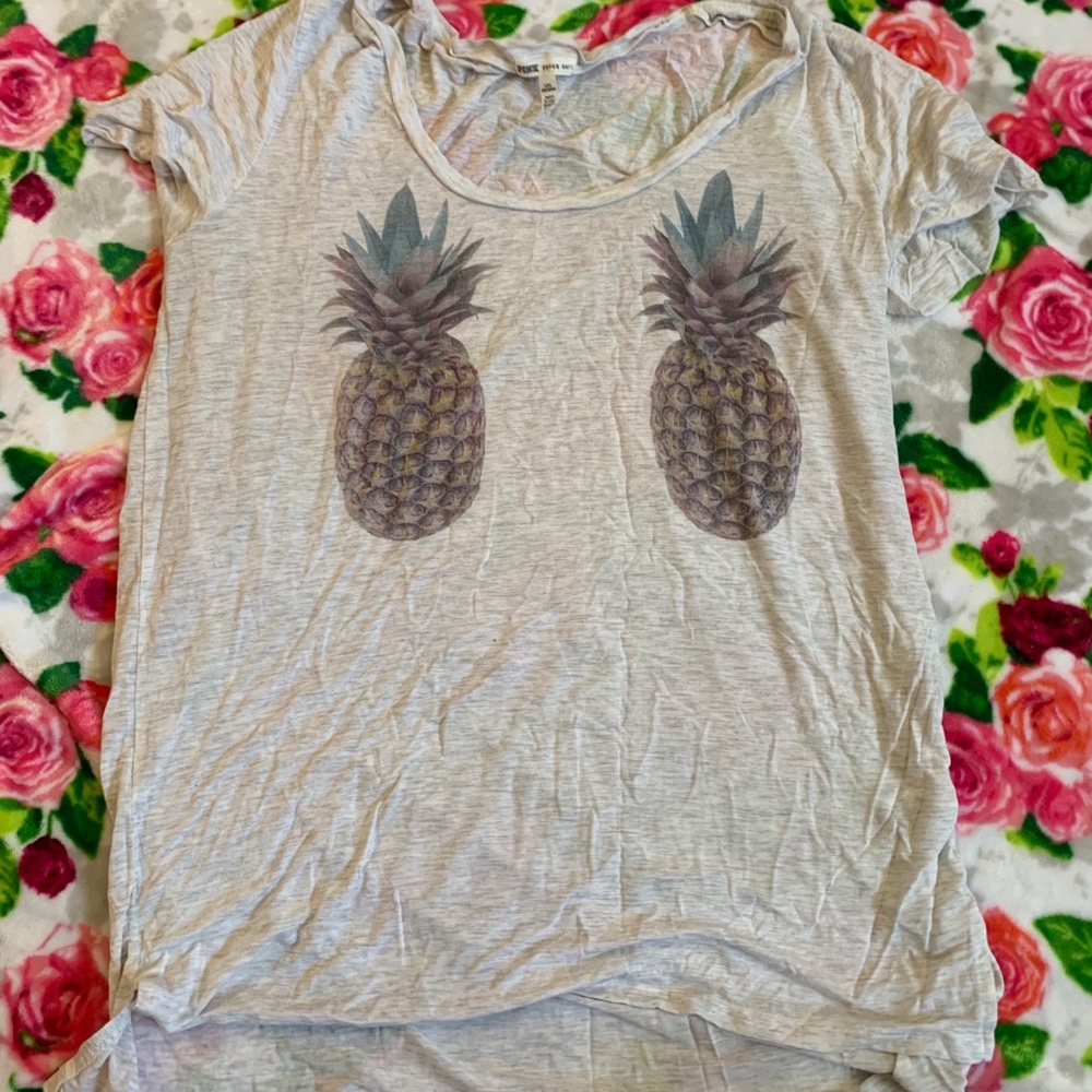 PINK pineapple T-shirt